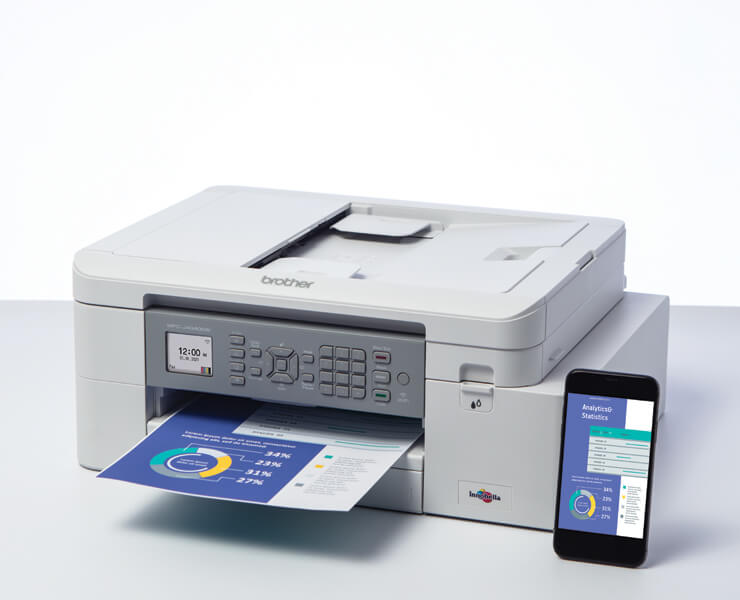 מדפסת משולבת דיו BROTHER MFCJ4340DWZU1