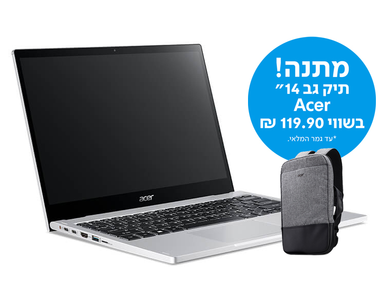 מחשב Acer Spin 3 SP313-51N-5556 13.3
