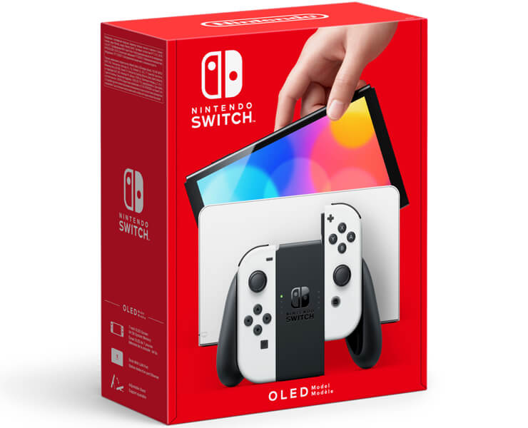 קונסולת משחק NINTENDO SWITCH OLED WHITE