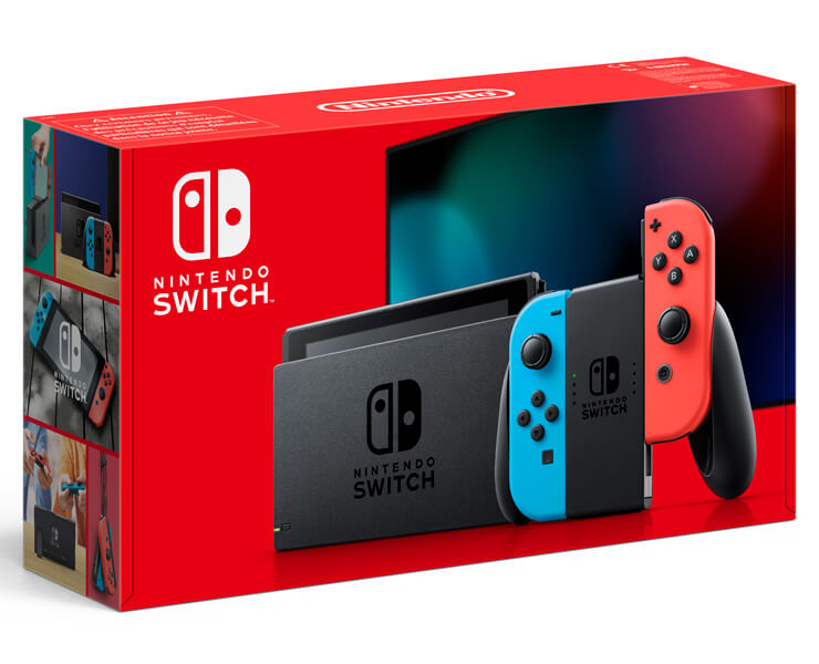 קונסולת משחק NINTENDO SWITCH RED AND BLUE