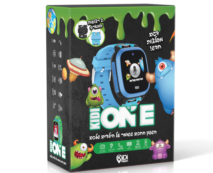 שעון חכם לילידים Kidi Watch ONE LTE 