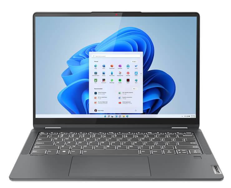 מחשב מ.מגע 14 Lenovo IdeaPad Flex 5 i7-1255U אפור