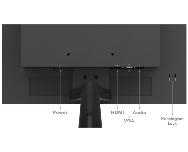 מסך מחשב 23.8 Lenovo D24-40 FHD VA LED שחור