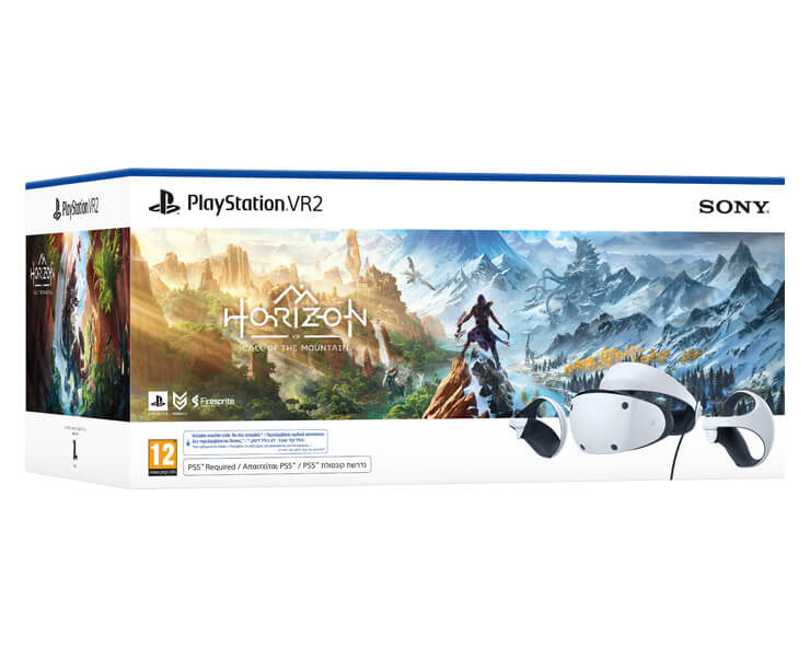 ערכת משקפי מציאות מדומה  SONY PSVR2 +  משחק HORIZON
