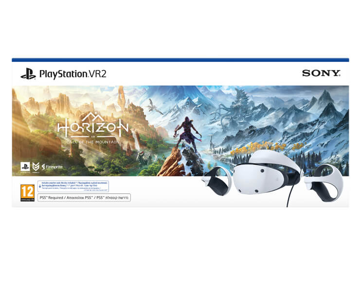 ערכת משקפי מציאות מדומה  SONY PSVR2 +  משחק HORIZON
