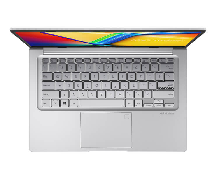 מחשב 14 Asus X1404ZA-NK098W i5-1235U 8+512g כסוף