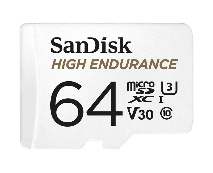 כרטיס SD HIGH ENDURANCE MICRO 64G