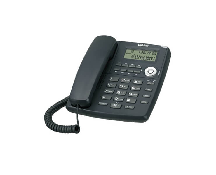 טלפון שולחני UNIDEN UNI-7401 שחור