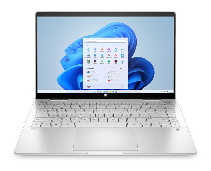 מחשב מ.מגע HP PavilionX360 14-ek1005nj i7-1355U 16+512G 14 כסוף