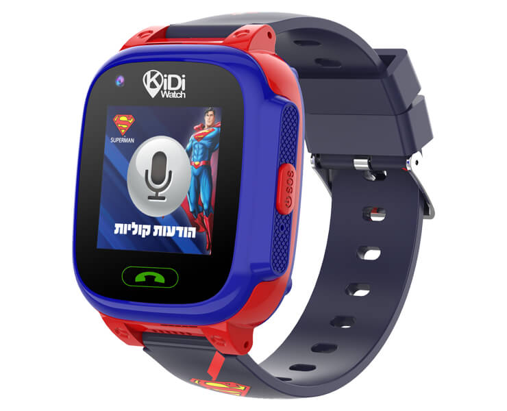 שעון חכם Kidi Watch SUPERMAN 4G