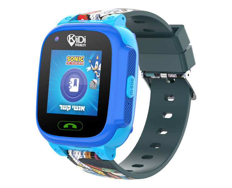 כחול Kidi Watch SONIC 4G שעון חכם
