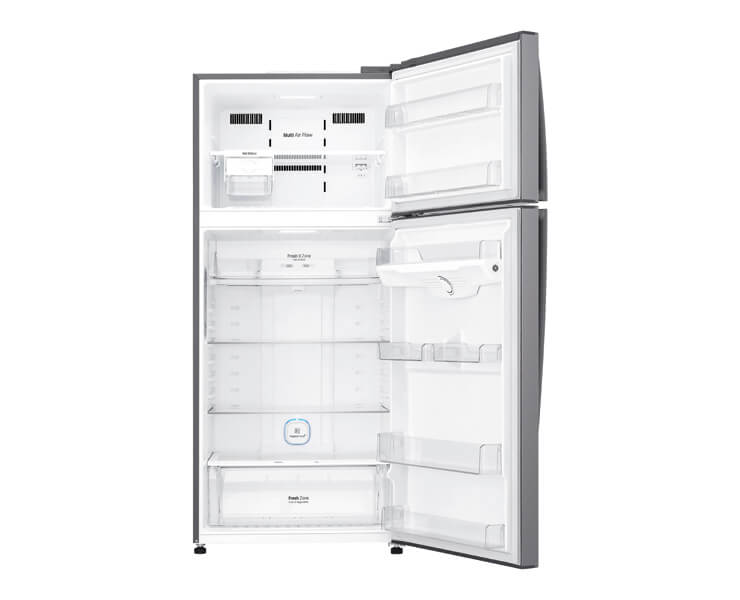 מקרר LG מקפיא עליון נירוסטה GRM6781S