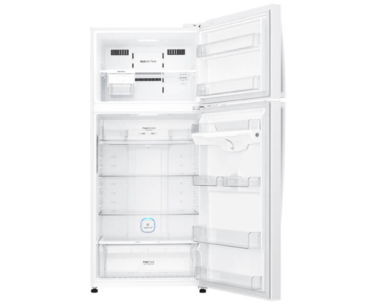 מקרר LG מקפיא עליון לבן GRM6781W