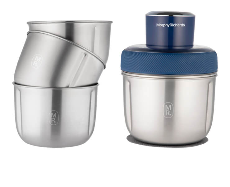 קוצץ מזון מהיר 3 קערות Morphy Richards 48653