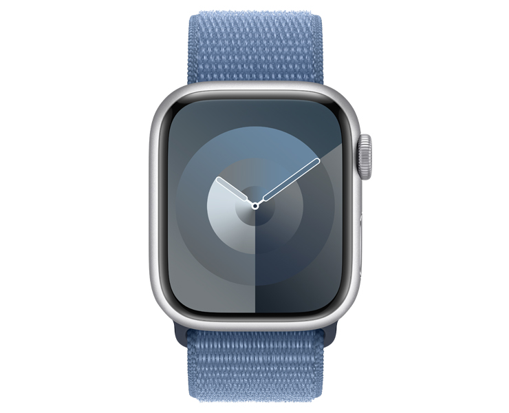 Apple Watch Series 9 GPS + Cellular 41mm Aluminium Case with Sport Loop