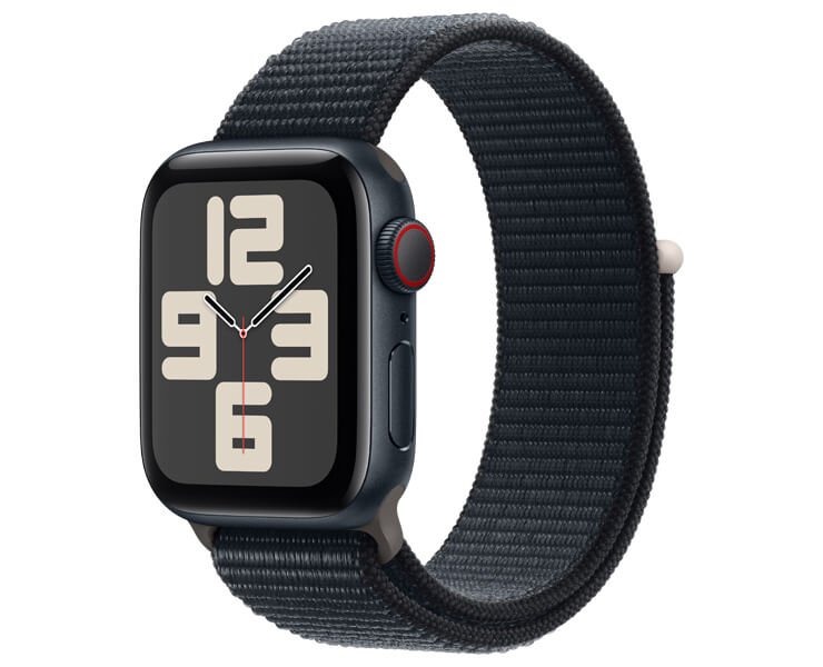 Apple Watch SE GPS + Cellular 40mm Aluminium Case with Sport Loop