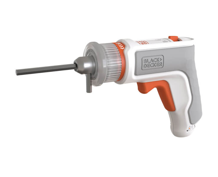 מברגה נטענת עם מתאם אלן דגם BCRTA01 מבית BLACK&DECKER