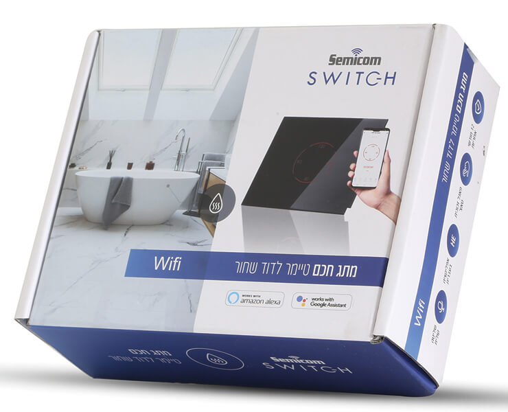 מתג חכם טיימר לדוד semicom