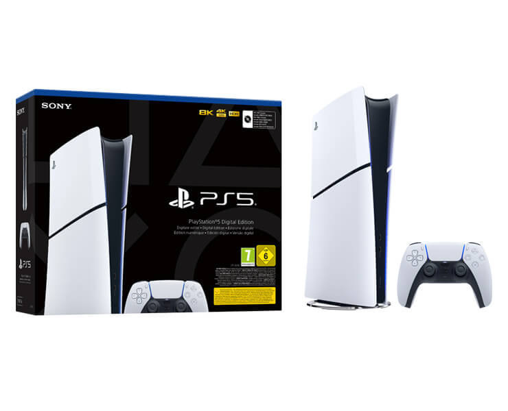 קונסולה PS5 מהדורה דיגיטלית CFI-2016B - slim