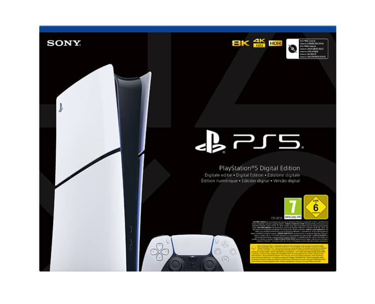 קונסולה PS5 מהדורה דיגיטלית CFI-2016B - slim