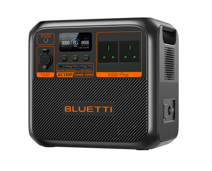 תחנת טעינה ניידת BLUETTI AC180P