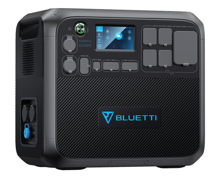 תחנת טעינה ניידת BLUETTI AC200MAX