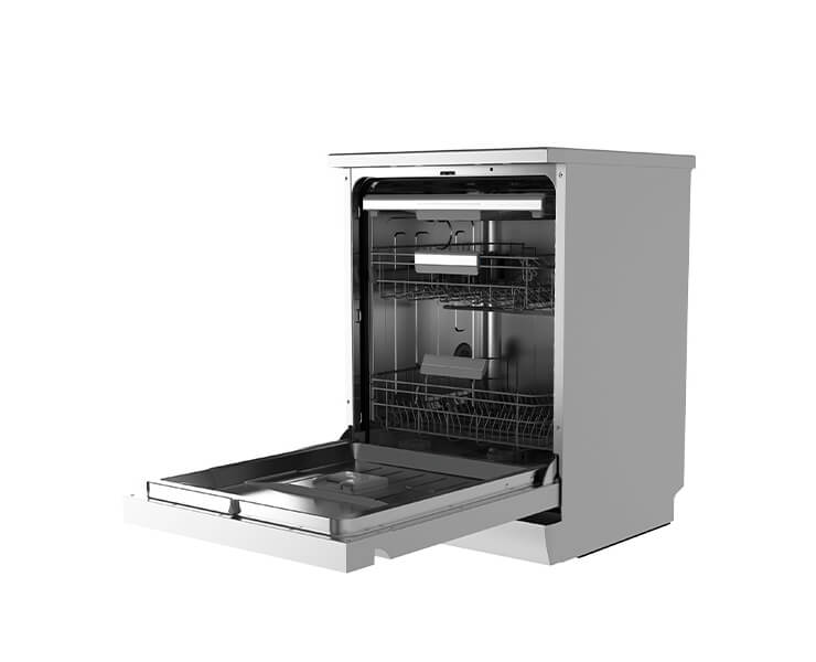 מדיח כלים רחב WQP14-W7633C-S כסוף