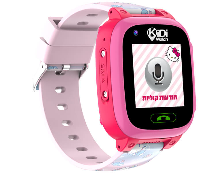 שעון חכם Kidi Watch  HELLO KITTY 4G