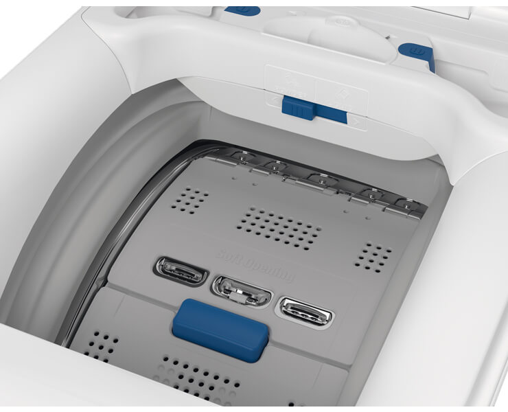 מכונת כביסה פתח עליון 6 ק"ג 400-1000 סל"ד EW6T4603AM electorlux