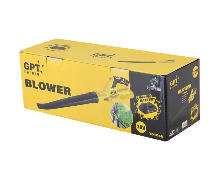 מפוח עלים נטען 20V -גוף בלבד!  TOT042 GPT