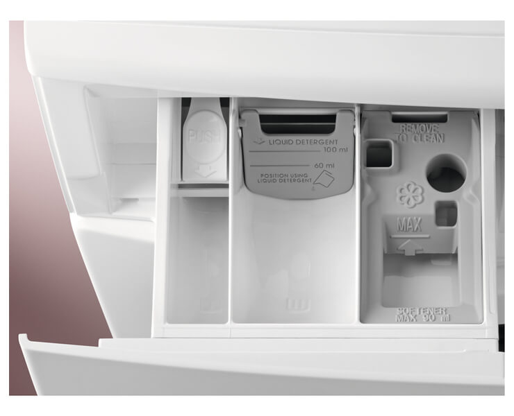 מכונת כביסה פתח חזית 8 ק"ג 1200 סל"ד צג דיגיטלי (דלת לבנה) electrolux EA6F5824CXM