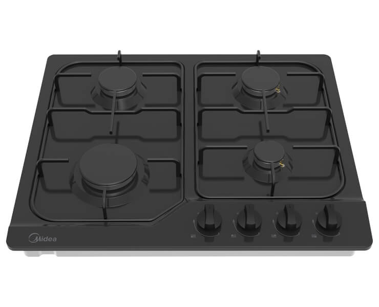 כיריים גז 4 להבות שחור 60 סמ MIDEA 60SJ401_MN04