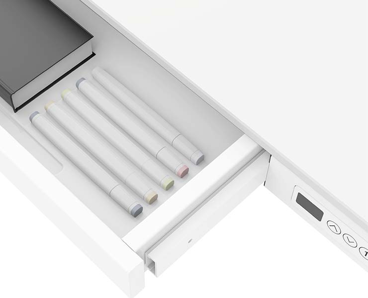 שולחן חכם מתכוונן SMARTER ET119W-C