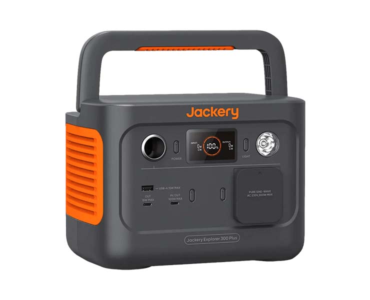 תחנת טעינה JACKERY EXPLORER 300 Plus 288WH