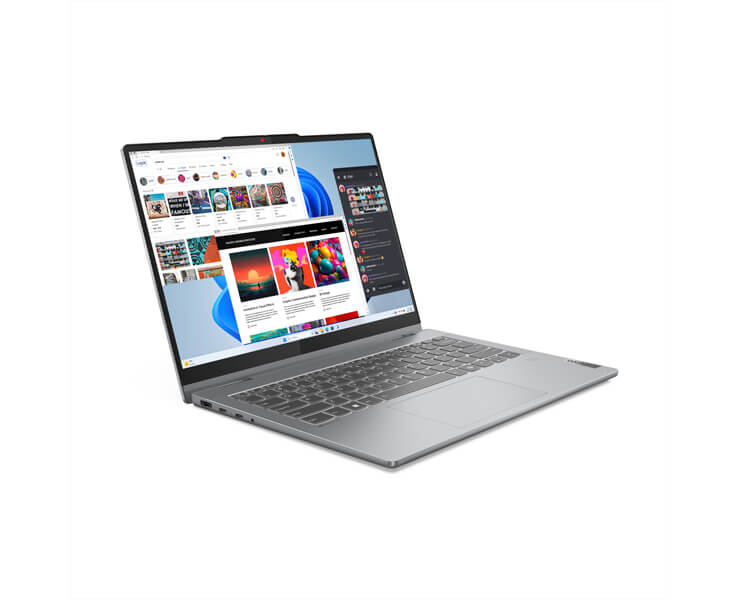 מחשב נייד מסך מגע 14 Lenovo IdeaPad 2in1 5 core 5-120U 16GB+1T 83DT005NIV אפור