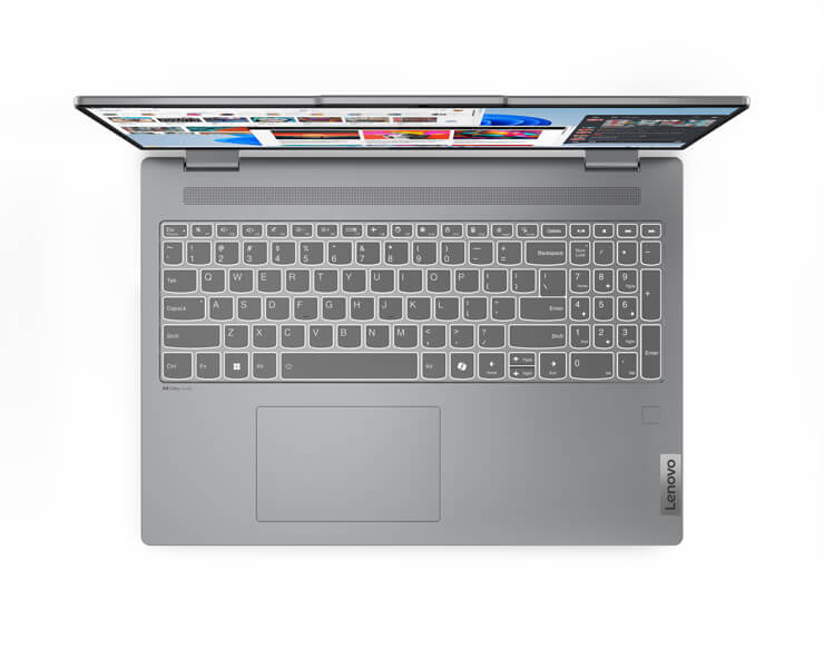 מחשב מגע 16 Lenovo IdeaPad 2in1 5 Oled core 5-120U 16g+1T 83DU003FIV אפור