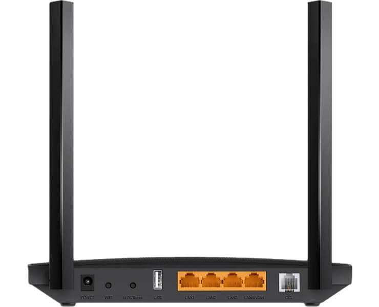 נתב AC1200 Wireless MU-MIMO VDSL/ADSL Modem Router Archer VR400 מבית TP-LINK