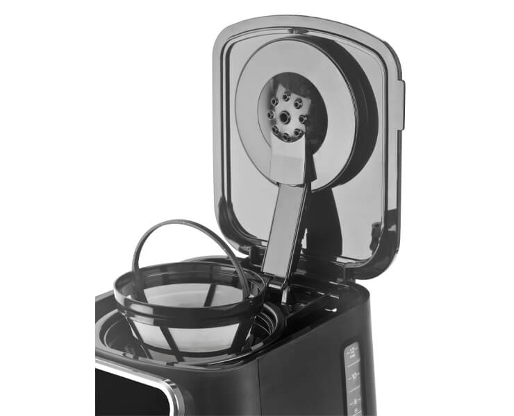 פרקולטור דיגיטלי Morphy Richards Touch שחור