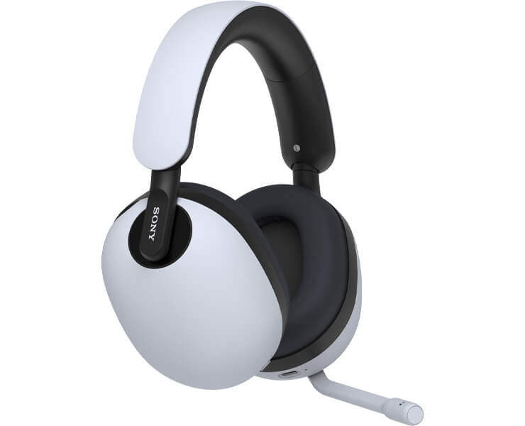 אוזניות גייימינג אלחוטיות SONY WH-G500W שחור לבן