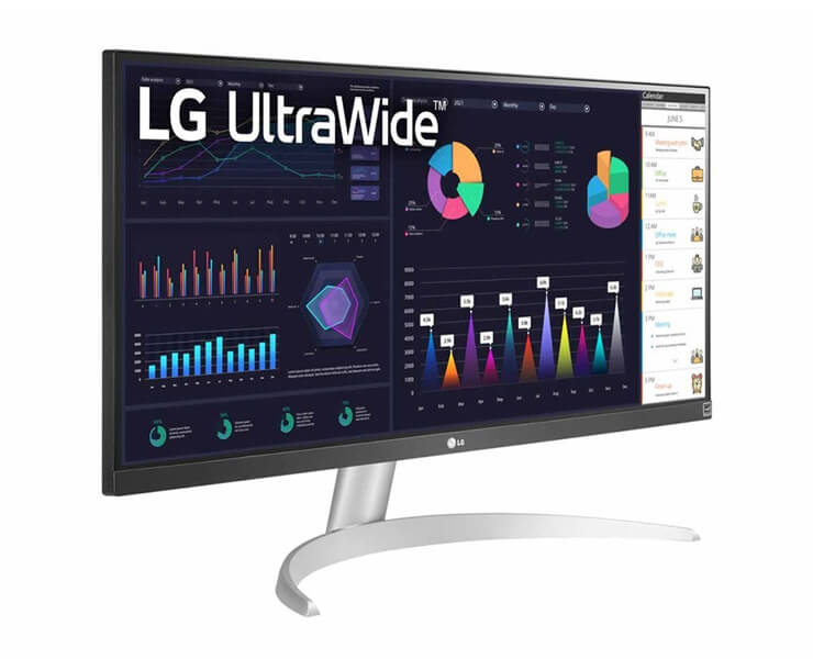 מסך מחשב 29 LG UltraWide 29WQ600-W IPS לבן