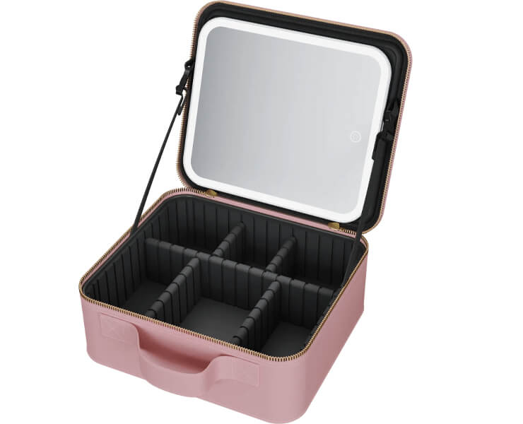 תיק איפור כולל מראה עם תאורה MIR