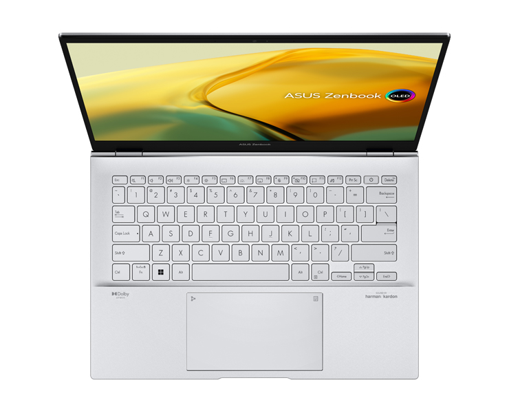 מחשב מסך מגע 14 Asus Zenbook UX3402VA-KN521W OLED i9-13900H 1T+16G כסוף