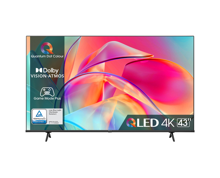 מסך Hisense Smart 4K QLED 43E7KQ 43