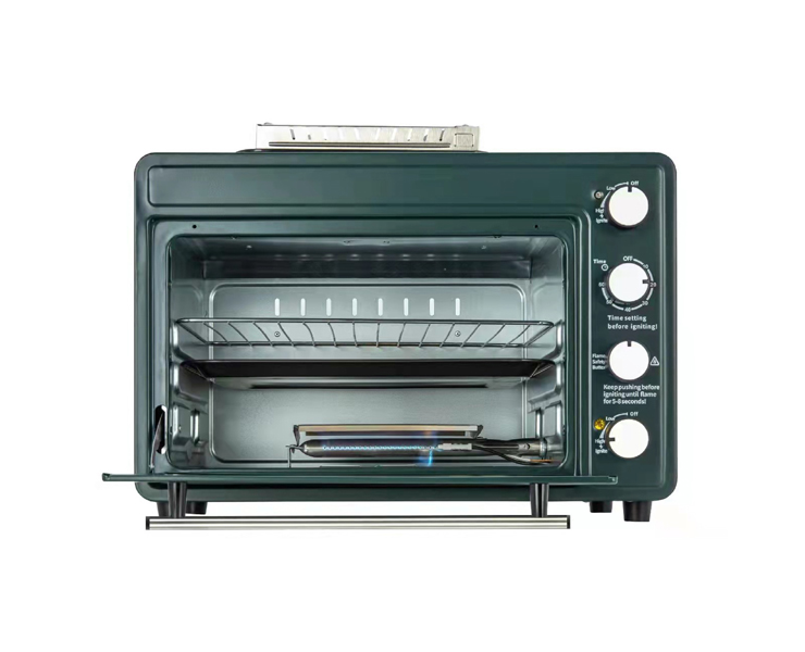  תנור גז בתוספת כירה רב תכליתי - CAMPER