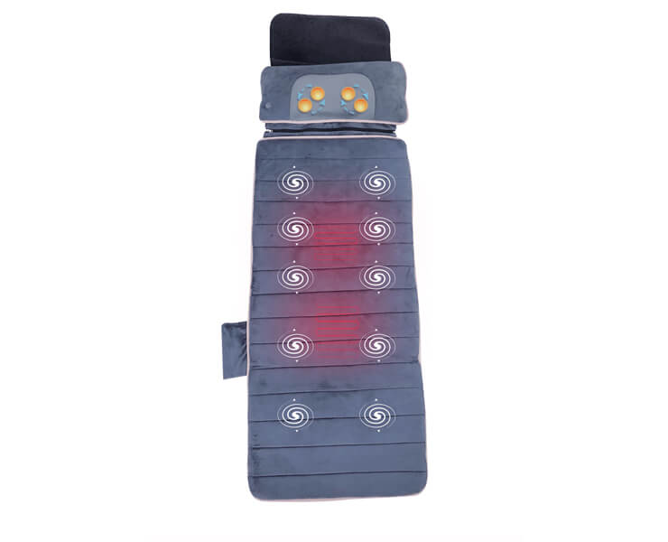 מזרן עיסוי + כרית עיסוי שיאצו מולטי פונקציונאלית MC-3803A Medics Care