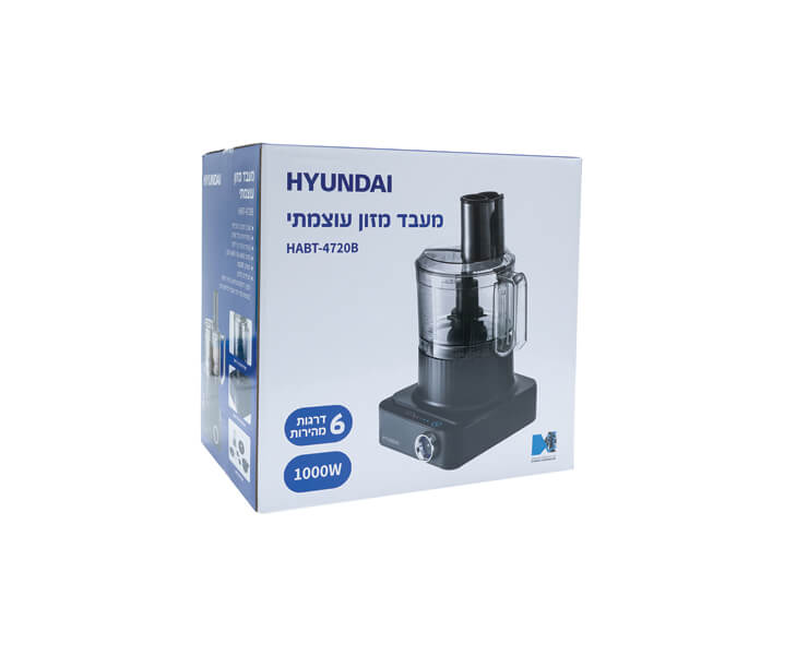 מעבד מזון 1.5 1000W ליטר HYUNDAI HABT-4720B