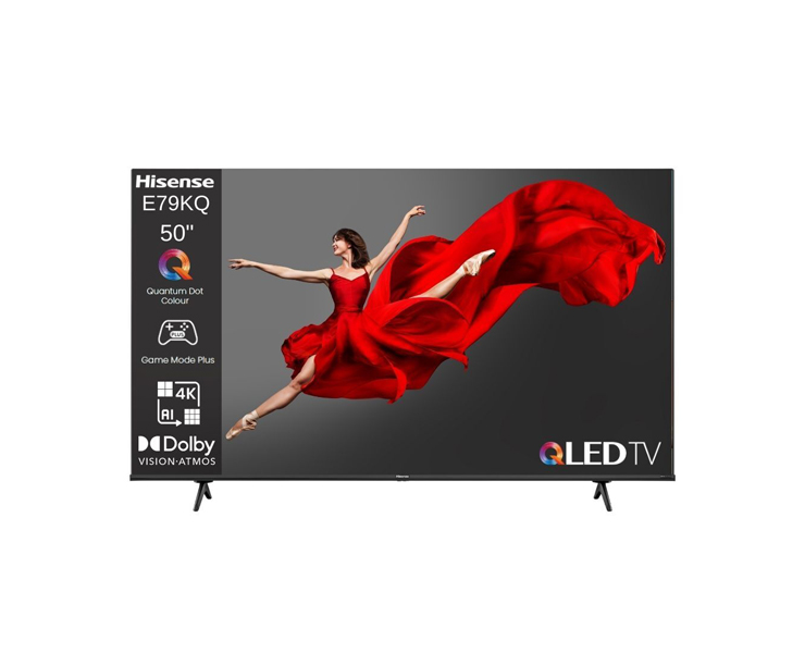 מסך Hisense Smart 4K QLED 50E79KQ 50 