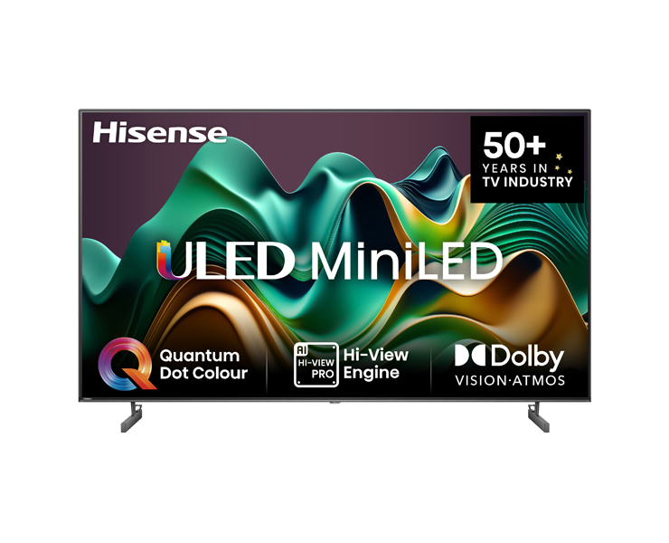 מסך Hisense Smart Mini LED 4K QLED 55U62NQ 55