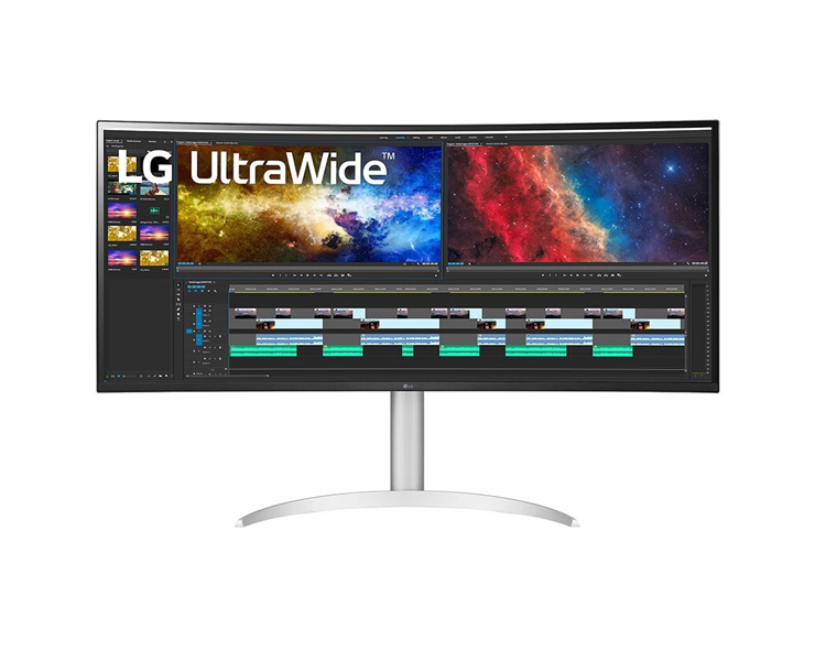 מסך מחשב קעור 37.5 LG 38WP85CP-W UltraWide QHD+ IPS 75Hz 