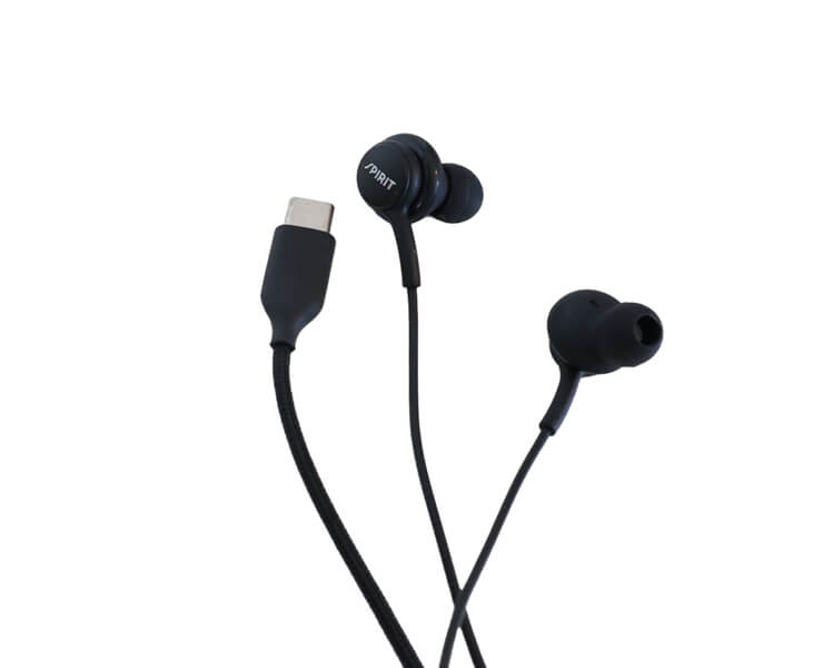 אוזניות חוטיות SPIRIT TYPE-C